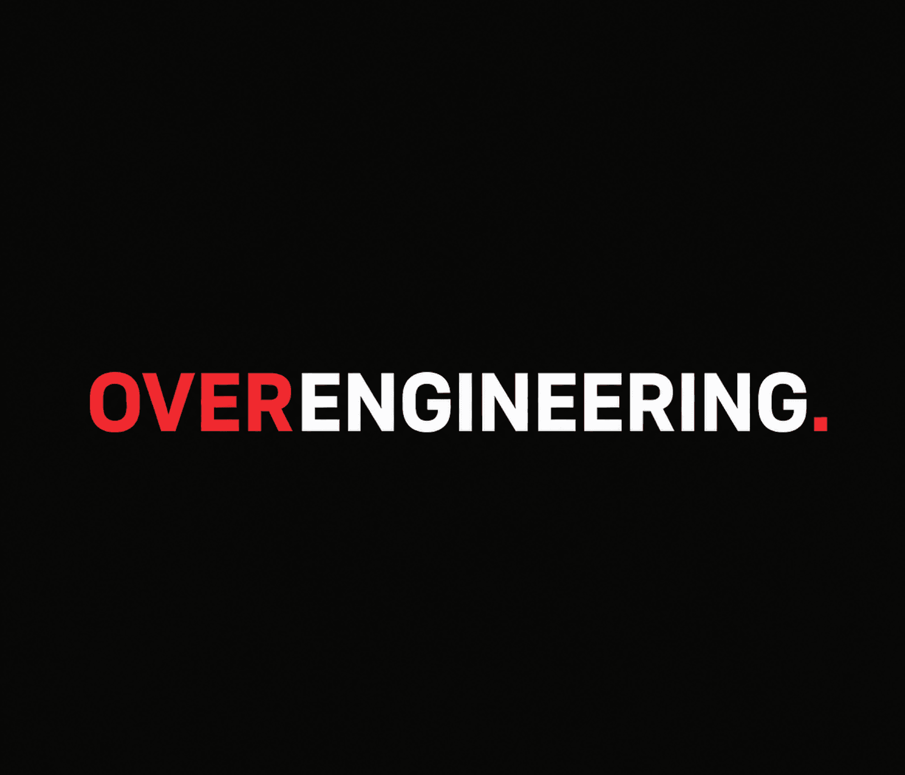 Overengineering en la era de la IA